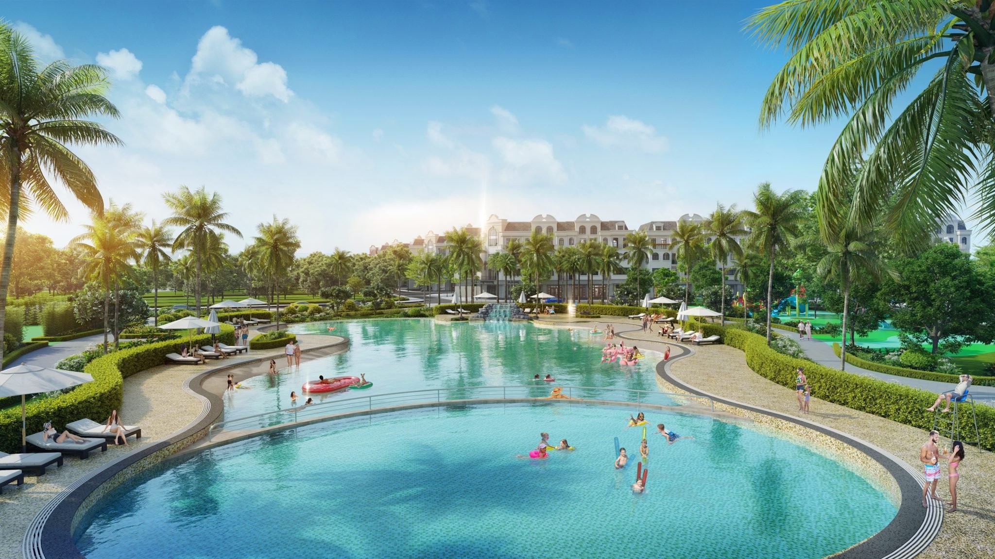 Biệt thự phân khu Đảo Ngọc Vinhomes Ocean Park 3 - The Crown giá Chủ Đầu Tư